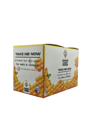 Natural Ginsing Honey Candy for Men & Women | Energy & Stamina Support